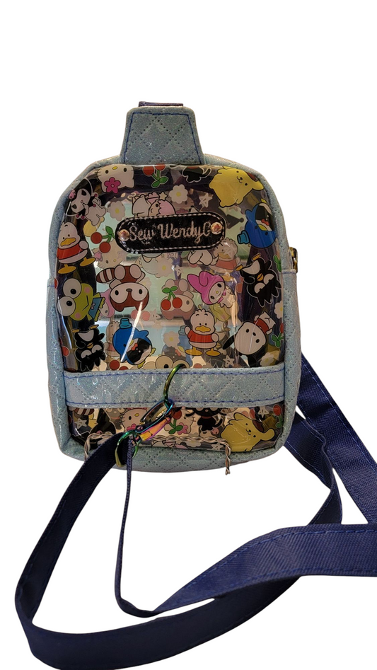 Hello Friends Sling Backpack