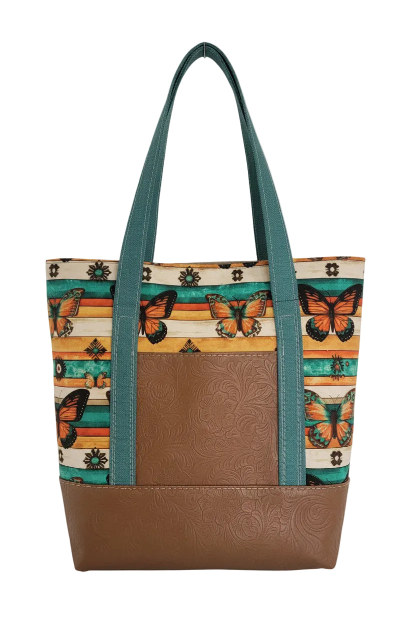 Western Butterfly Tote Bag