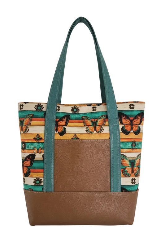 Western Butterfly Tote Bag