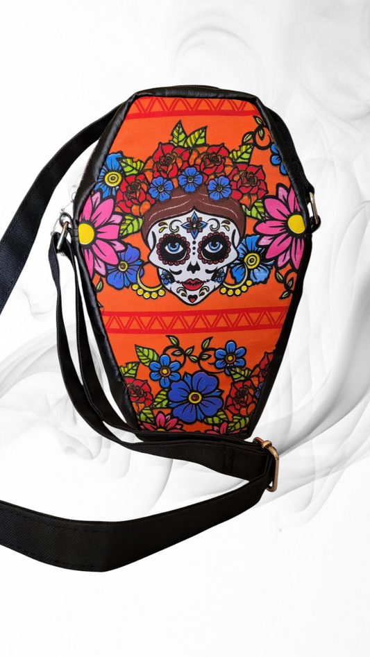 Sugar Skull Crossbody Bag